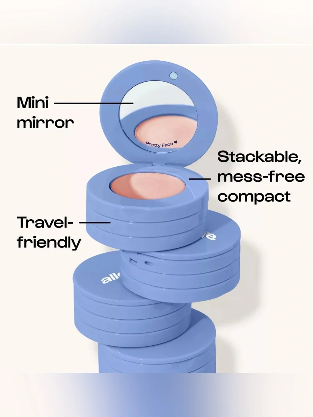 🩷🆕🩷 Alleyoop Stack the Odds Multi-Use Face Stacker 3 Cream Shades to Play